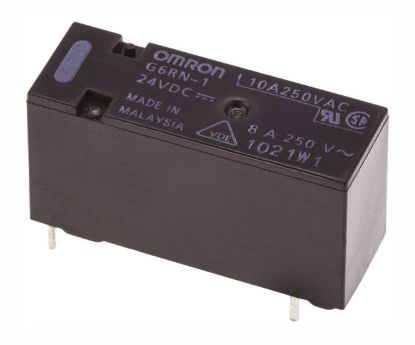 Picture of RELAY SPST 8A 24VDC RECT 4PCB